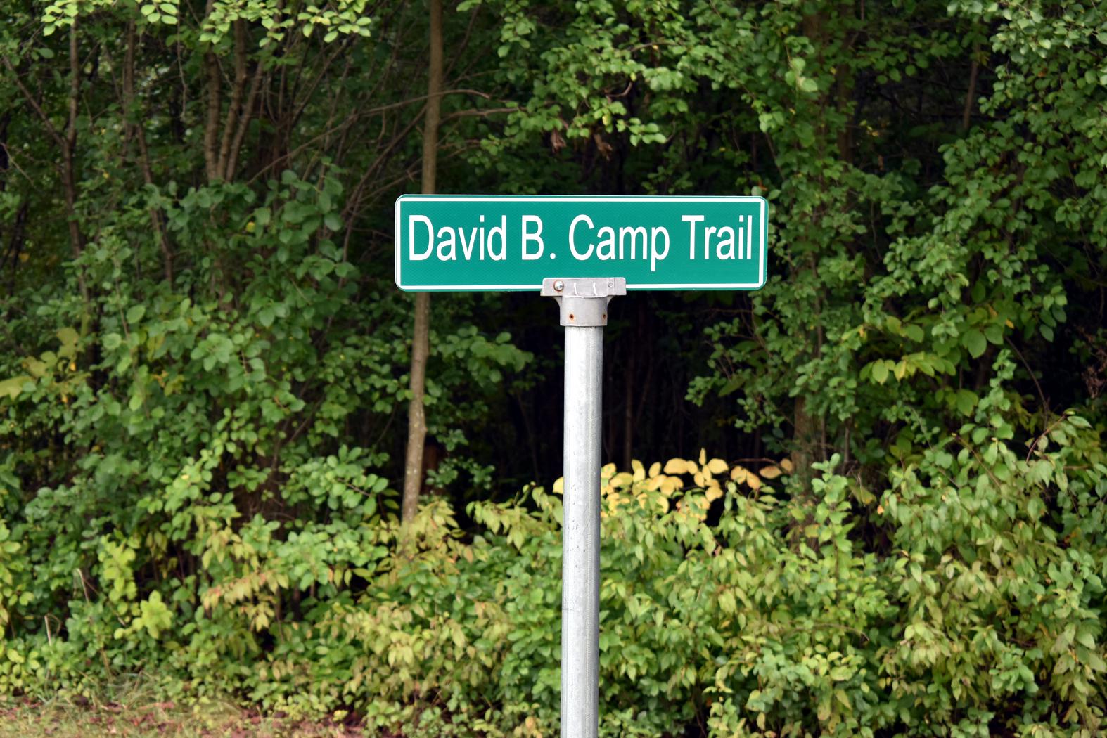 Dave Camp Trail Sign