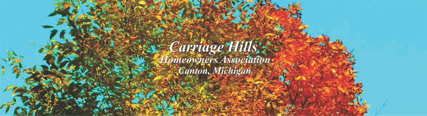 Carriage Hills Homeowners Association Canton Michigan